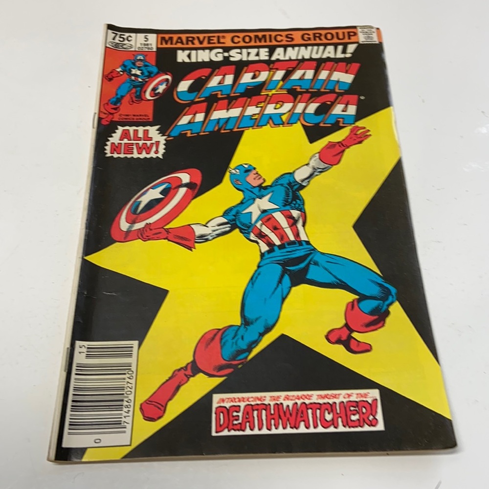 Marvel Captain America #5 vintage